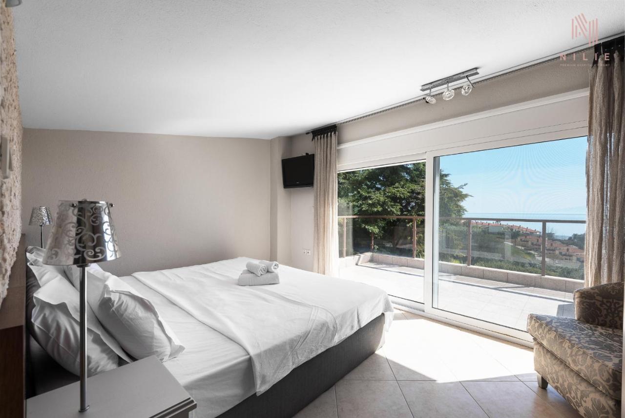 Breathtaking Villa, Nilie Hospitality Mgmt Possidi Esterno foto