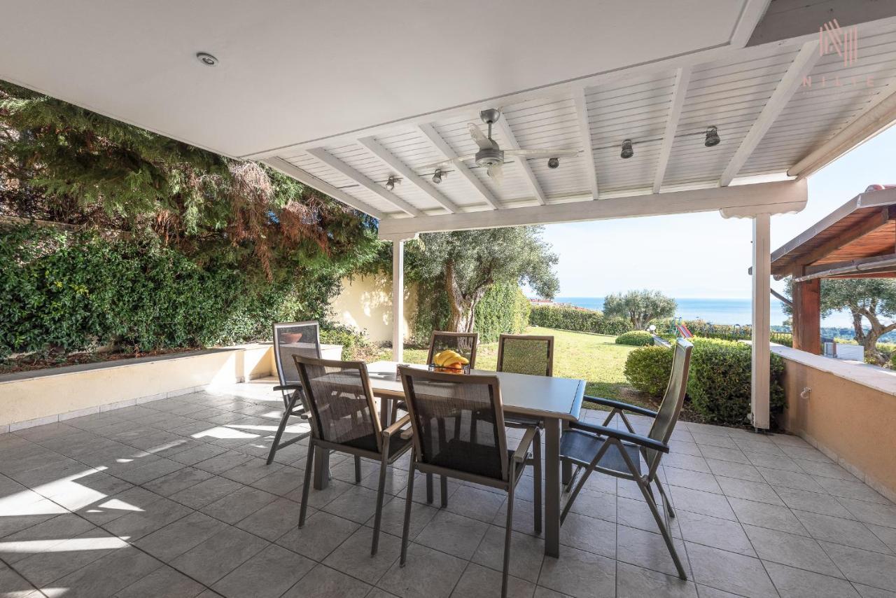 Breathtaking Villa, Nilie Hospitality Mgmt Possidi Esterno foto