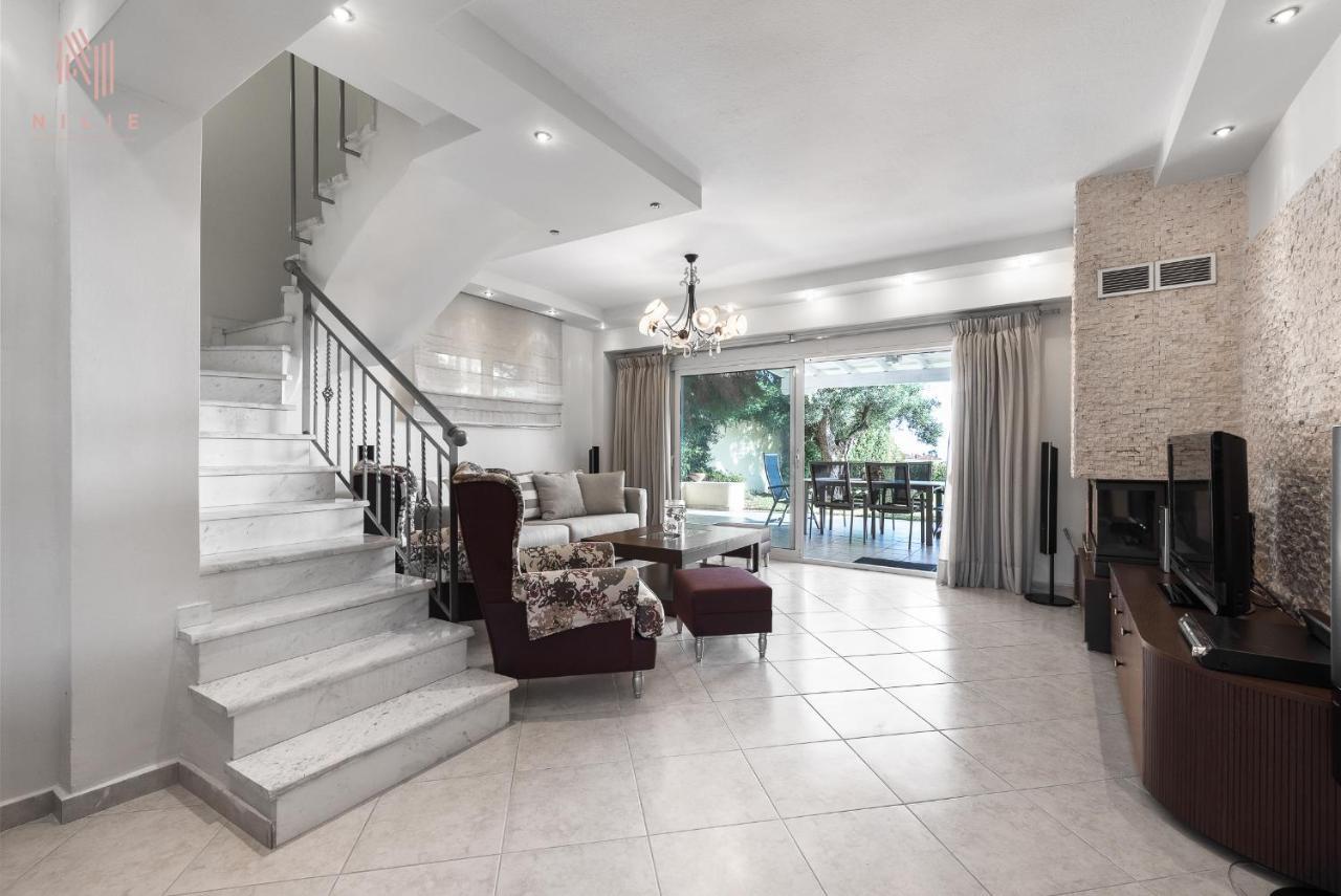 Breathtaking Villa, Nilie Hospitality Mgmt Possidi Esterno foto