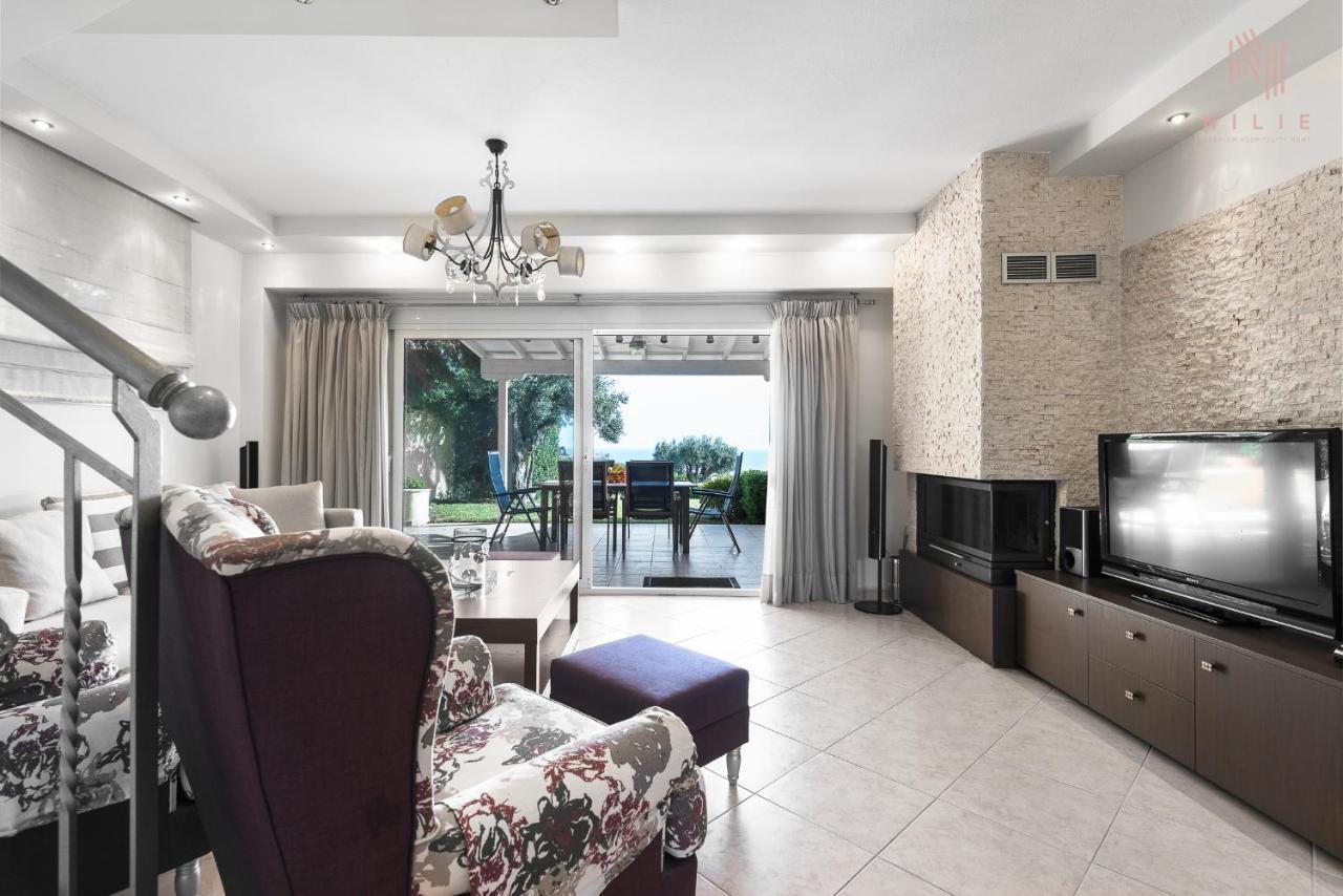 Breathtaking Villa, Nilie Hospitality Mgmt Possidi Esterno foto