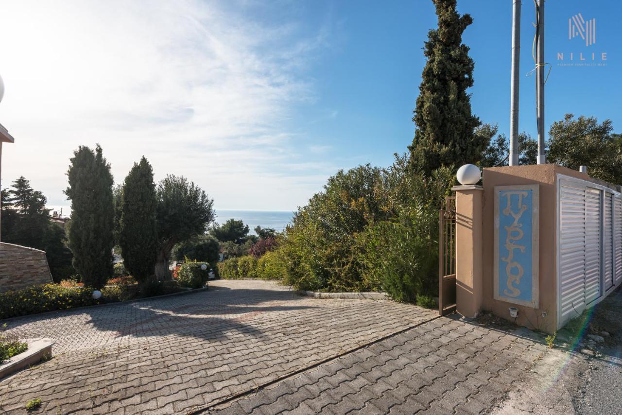 Breathtaking Villa, Nilie Hospitality Mgmt Possidi Esterno foto